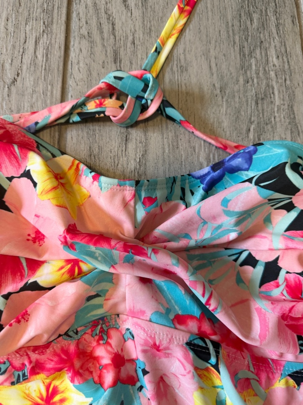 Catalina plus Bikini Tankini Top 1X - Picture 3 of 3